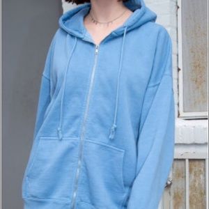 Light blue carla/christie hoodie